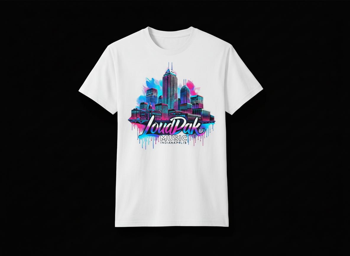 lp city white tee